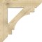 Ekena Millwork Merced Slat Rough Sawn Bracket, Douglas Fir, 6"W x 34"D x 34"H BKT06X34X34MRC06RDF - alternate 4
